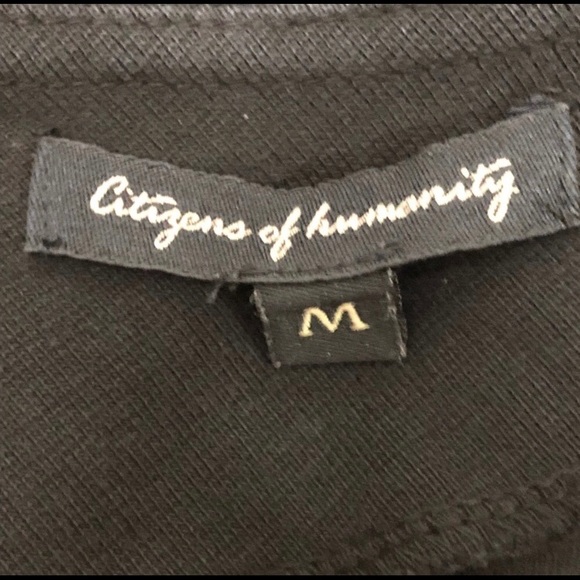 Citizens of Humanity black high waist mini skirt M - Picture 3 of 4